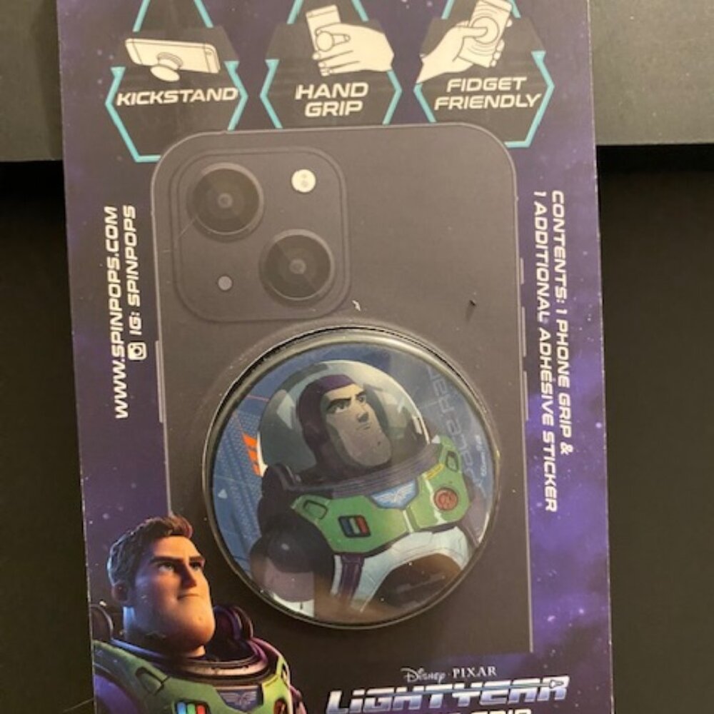 Disney Pixar Spin Pop: Buzz Light Year *Phone Grip*